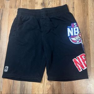 NBA basketball drawstring shorts